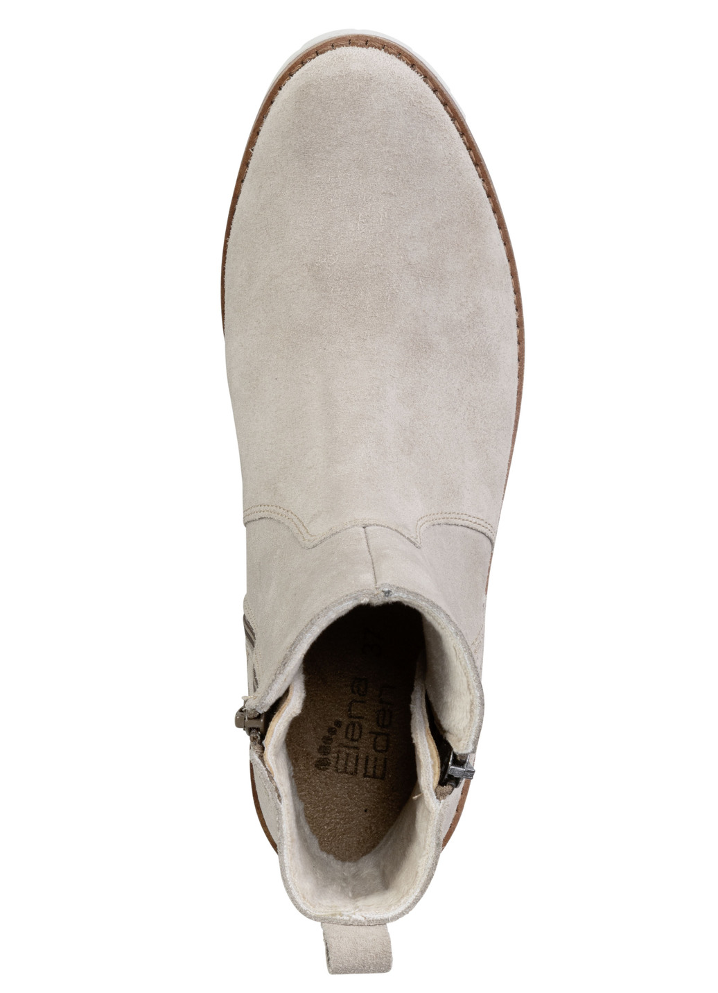 ELENA EDEN Stiefelette aus Veloursleder