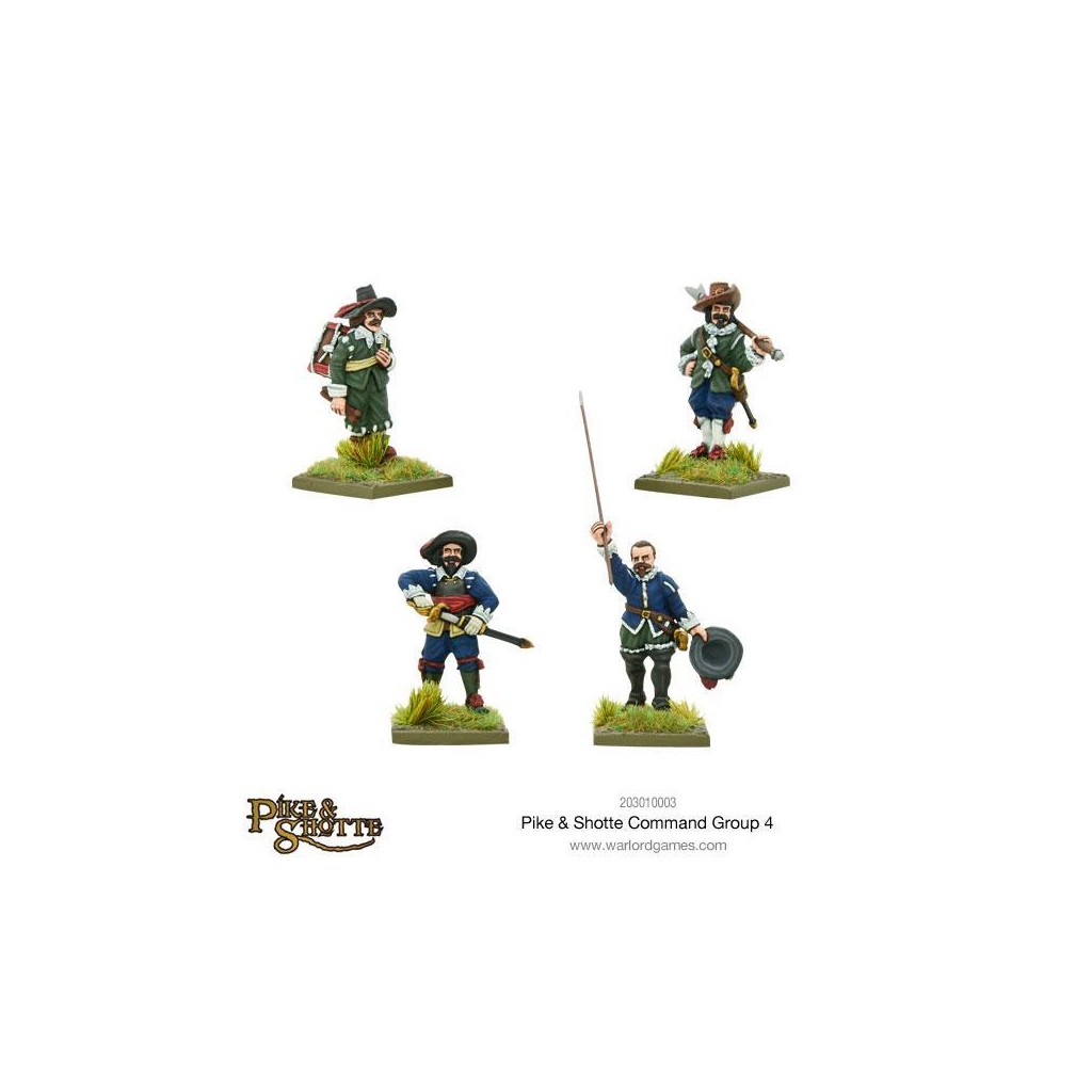 Pike & Shot Command Group 4