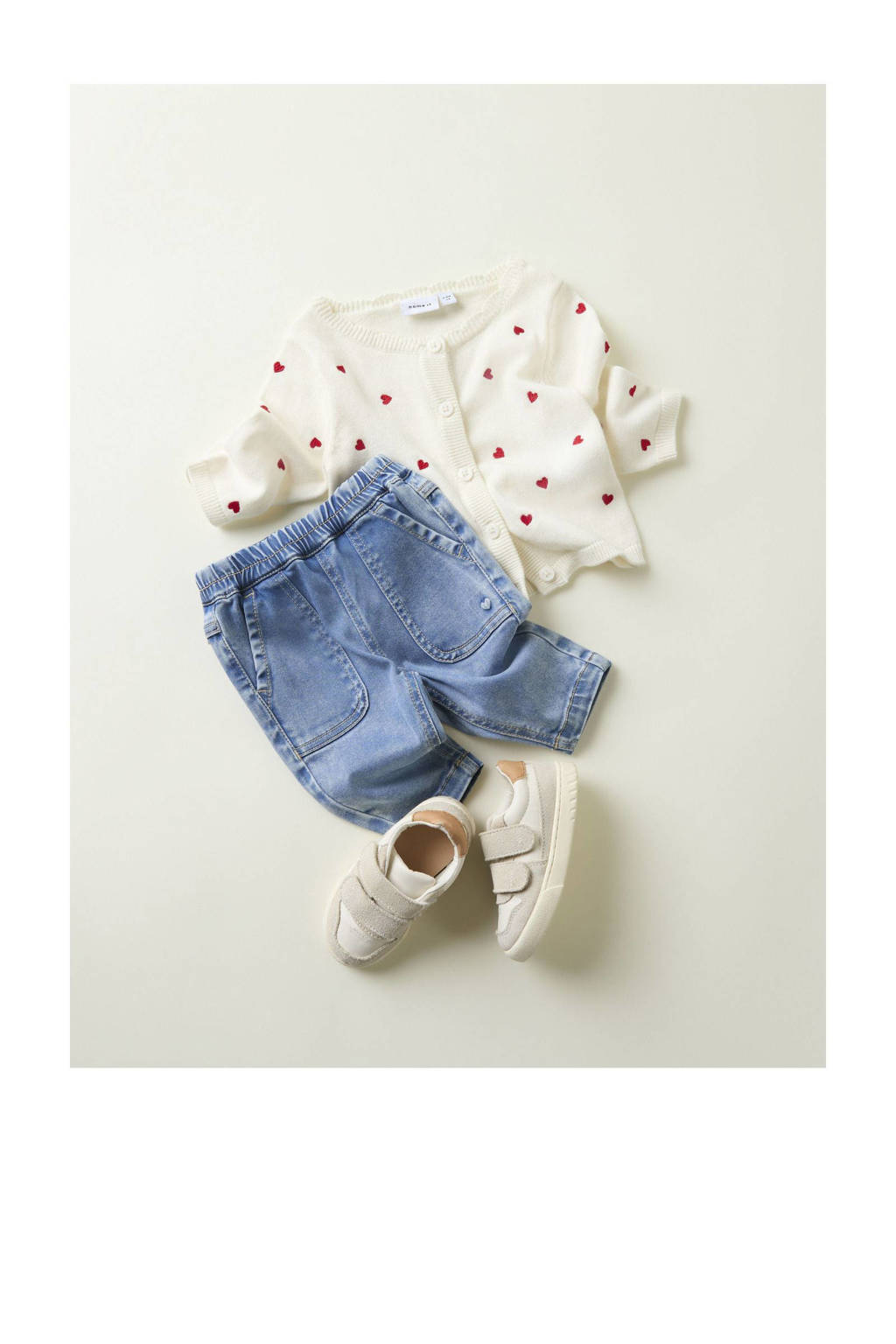 NAME IT regular waist regular fit jeans light blue denim