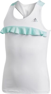 Adidas Girls Ribbon Tank Treningstrøye, White