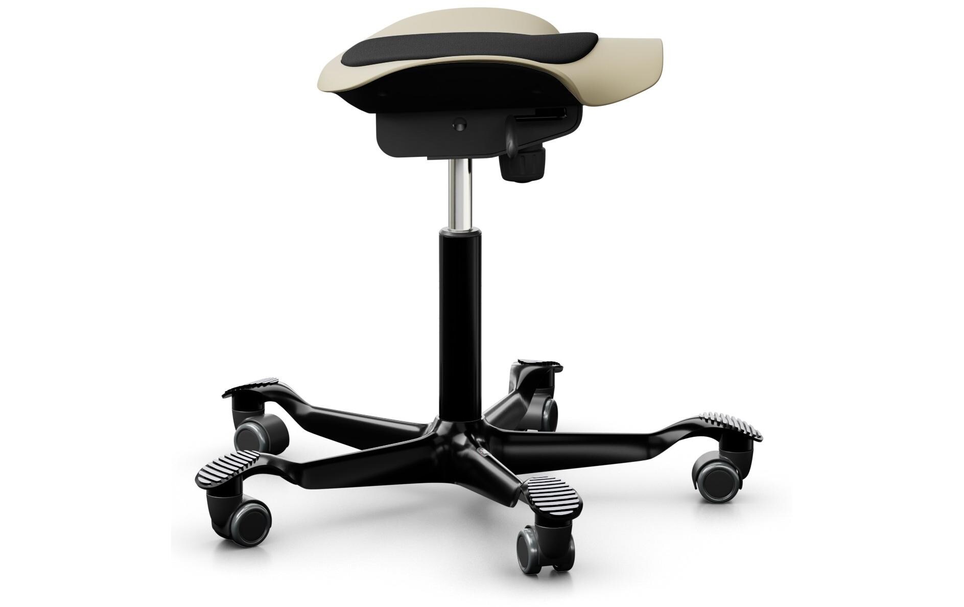 Bürostuhl Capisco Puls 8001 Sand<br>Höhenverstellbarer, ergonomischer Sitz-Hocker