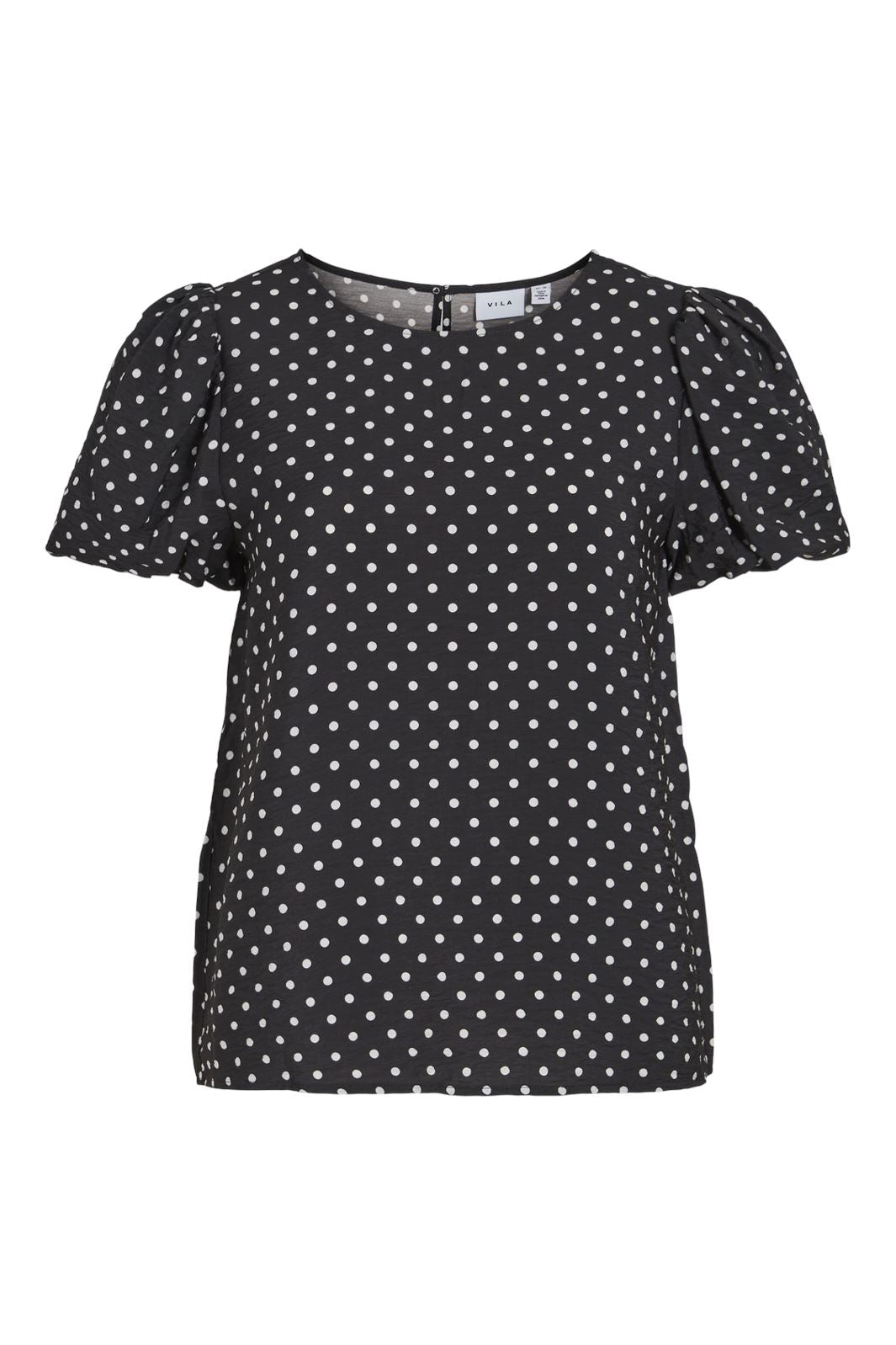 Vila Viasti S/S Volume Sleeve Top #3