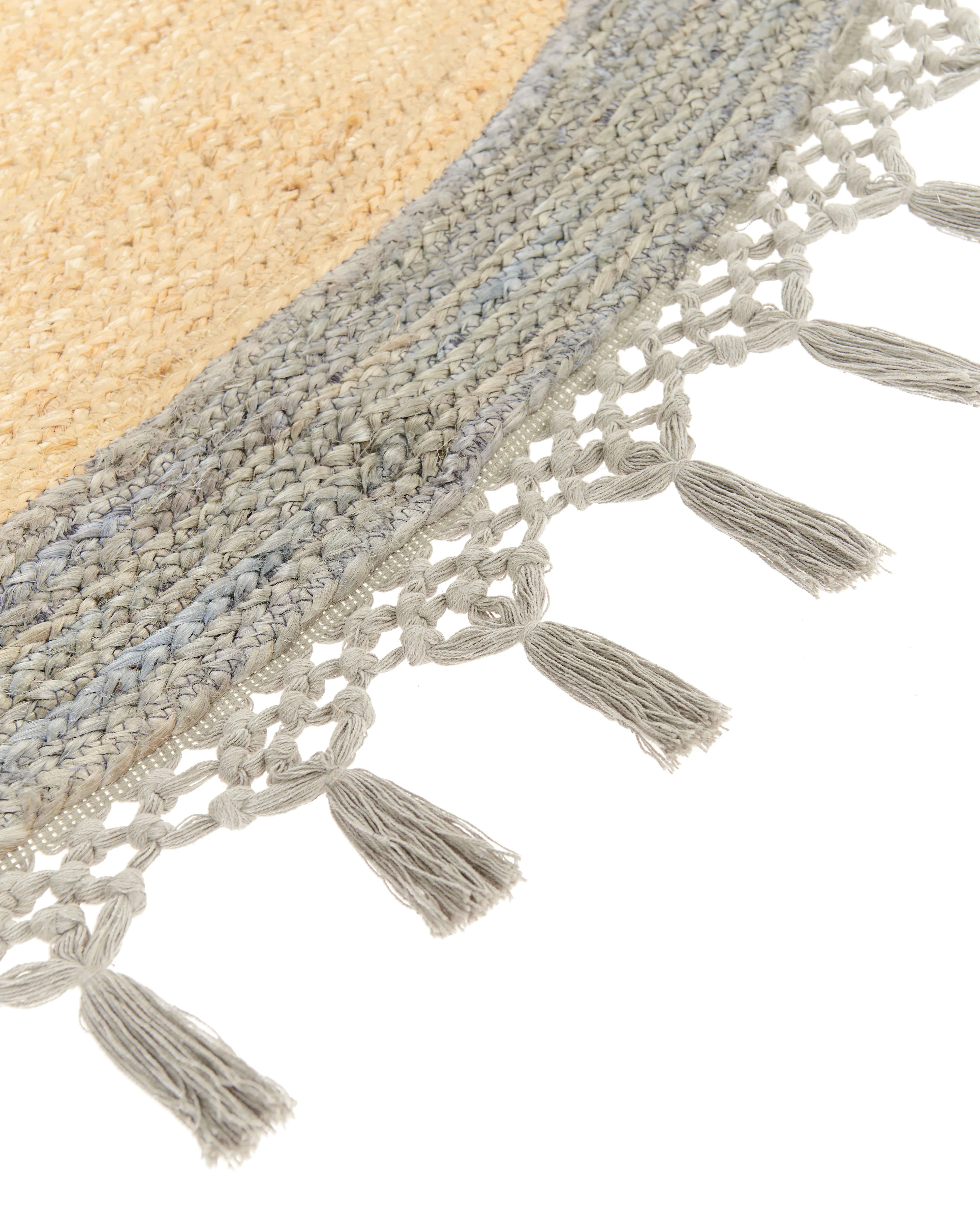Vloerkleed MARTS Grijs ø 200 cm Jute