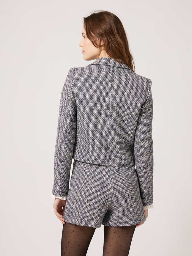 Veste de tailleur courte