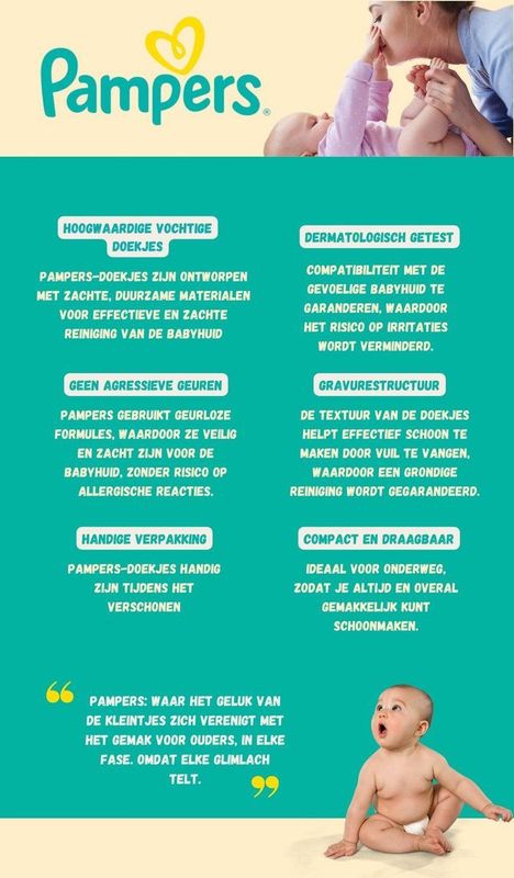 Pampers Sensitive Babydoekjes