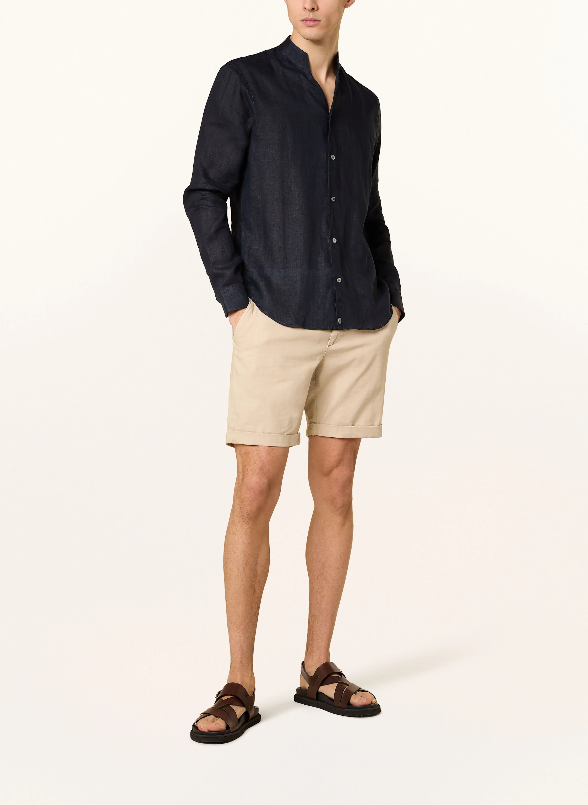 van Laack Leinenhemd VL-RUDO-K Slim Fit