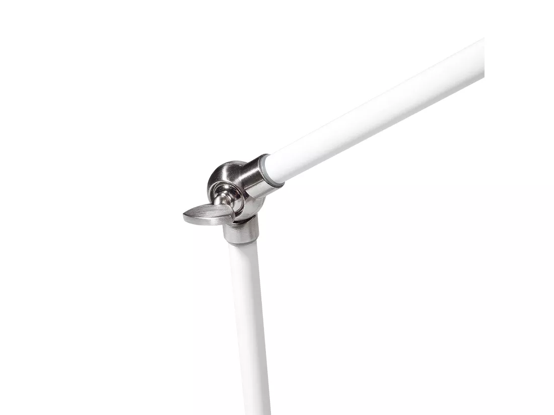 Lampe de bureau HELMAND Réglable Métal Blanc