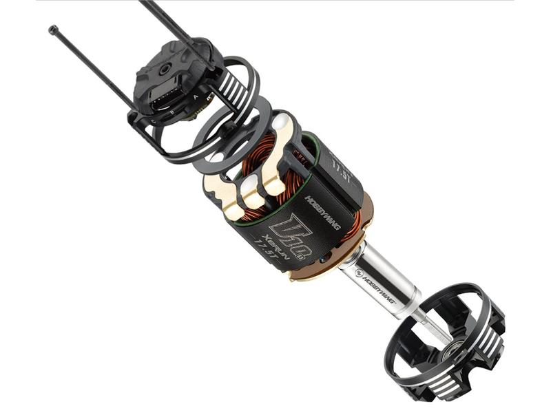 Hobbywing Brushless Motor Xerun V10 G3 Sensored 5.5T, 5900k Sensored Brushless Motor für Off-Road Fahrzeuge im Massstab 1:10