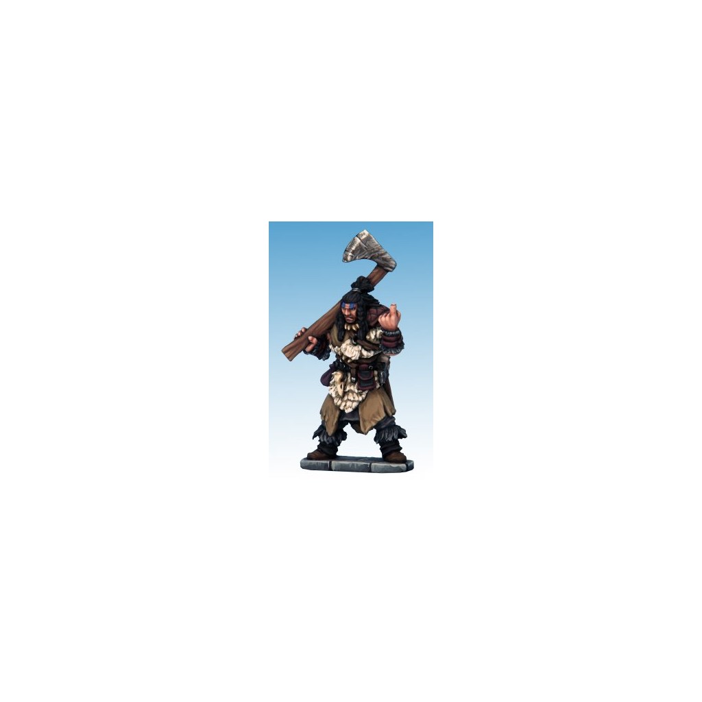 Frostgrave - Chef Barbare