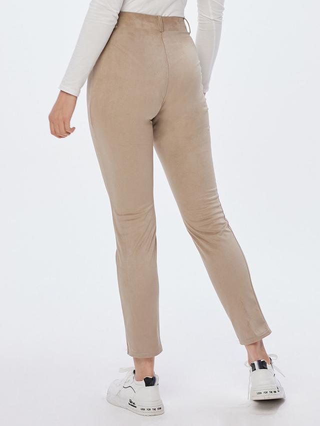 Hose Chloé Velourslederoptik