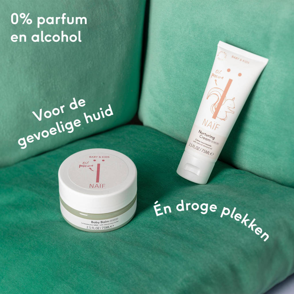 vette crème parfumvrij voor baby & kids - 75 ml