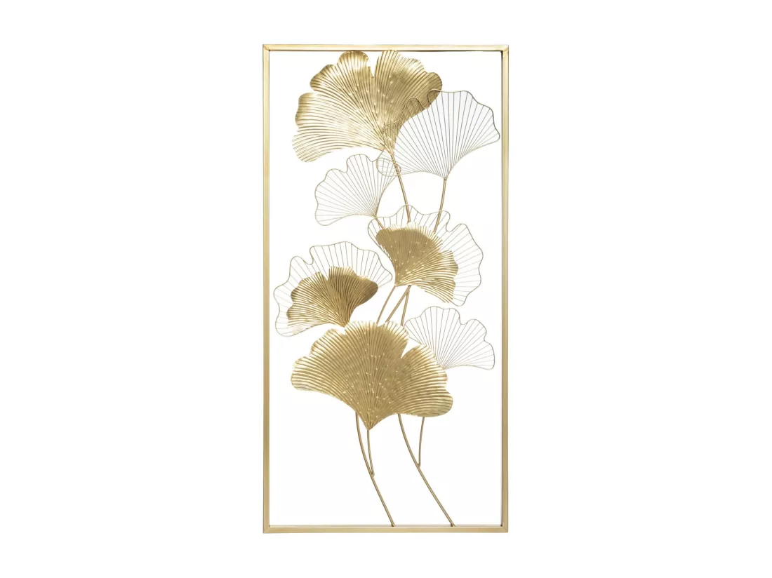WELL HOME - Tableaux et décoration murales en métal Ginko 50x100