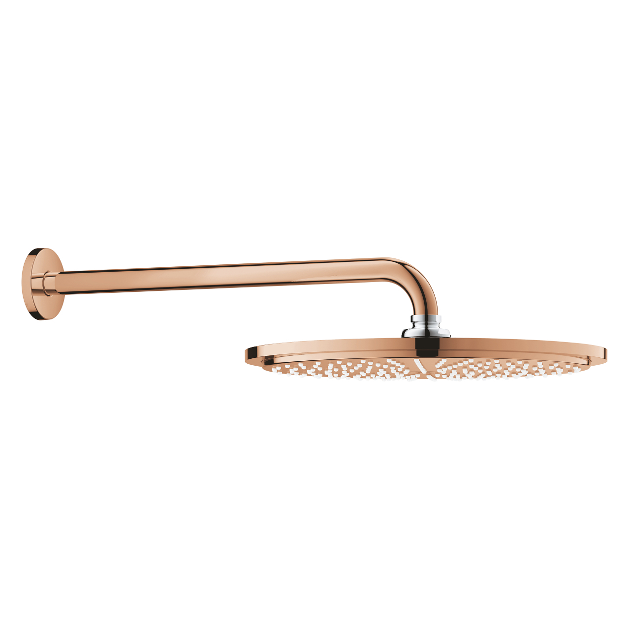 Grohe Rainshower hoofddouche met douchearm warm sunset