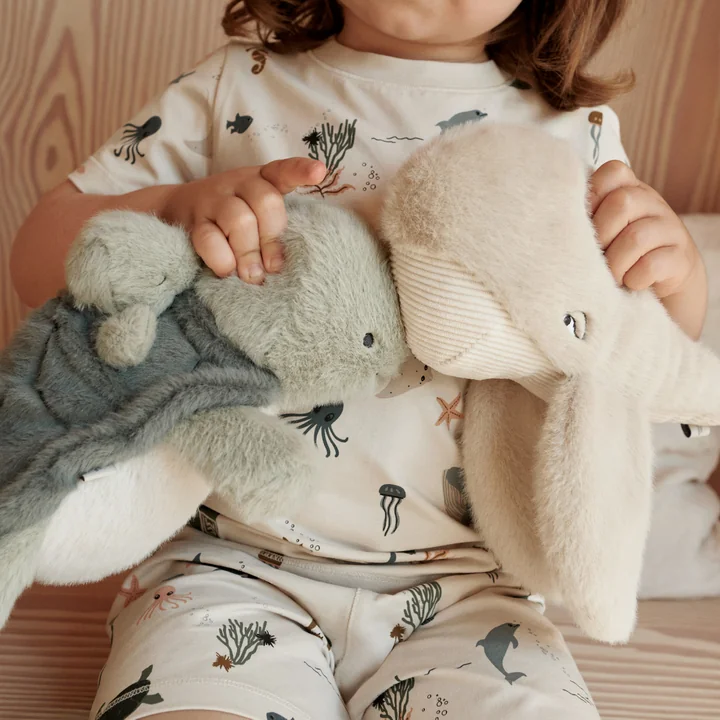 LIEWOOD - Berto Teddy Pinguin, sandy / dunkelgrau