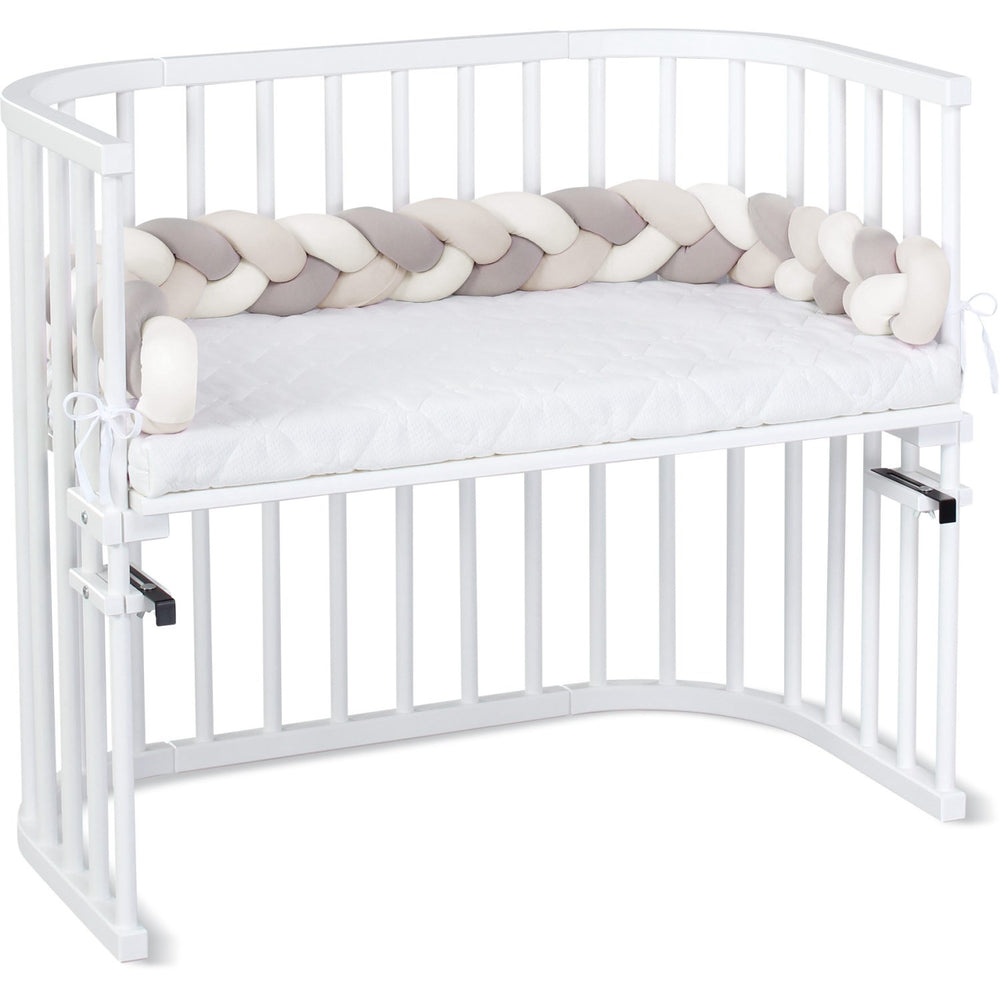 Køb babybay ® Flettet Sengerand Ivory/Beige/Cream 180 Cm