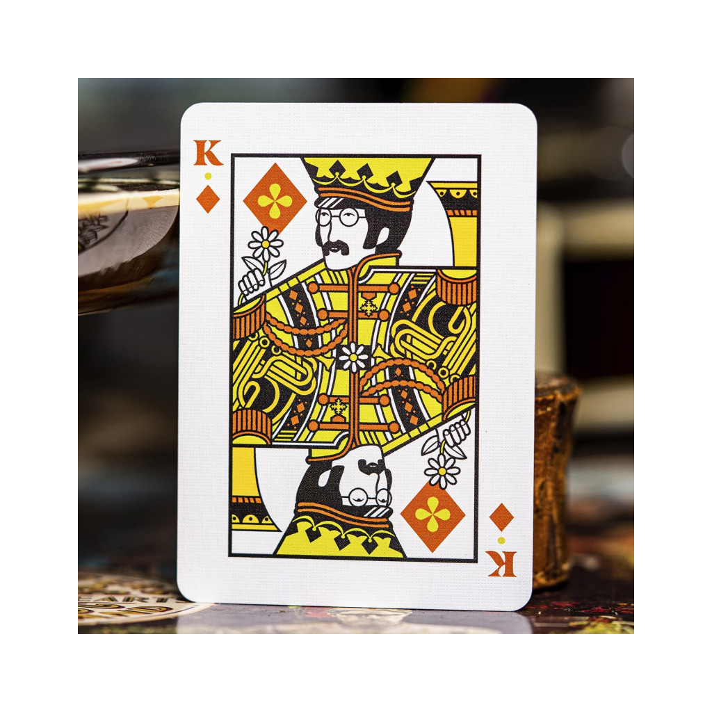 Cartes Bicycle Theory 11 - The Beatles : Bleu