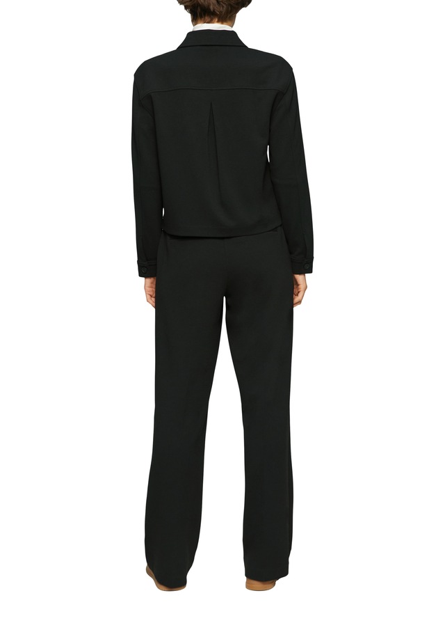 s.Oliver Jerseyhose  aus Struktur-Jersey