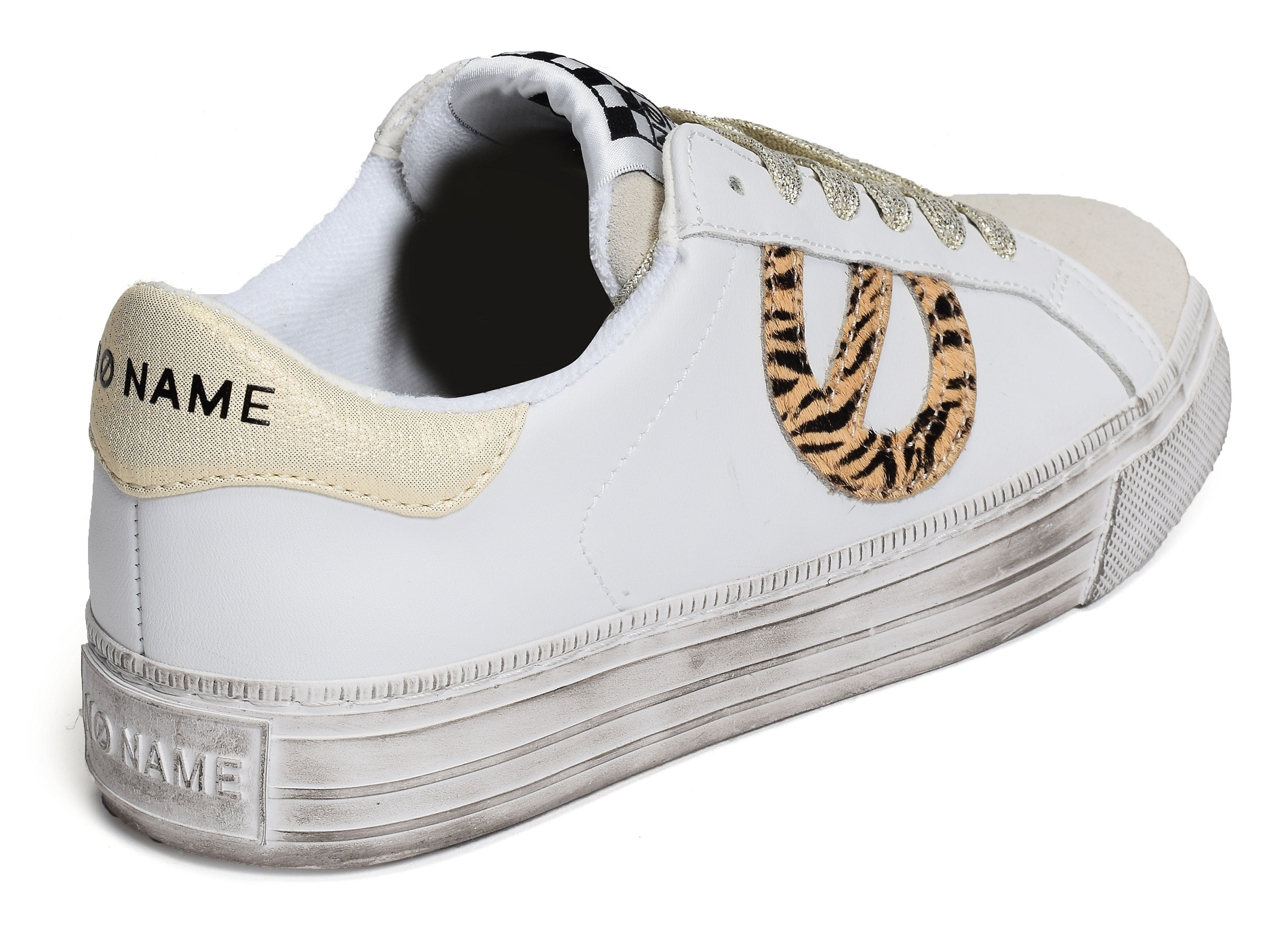Strike side blanc beige