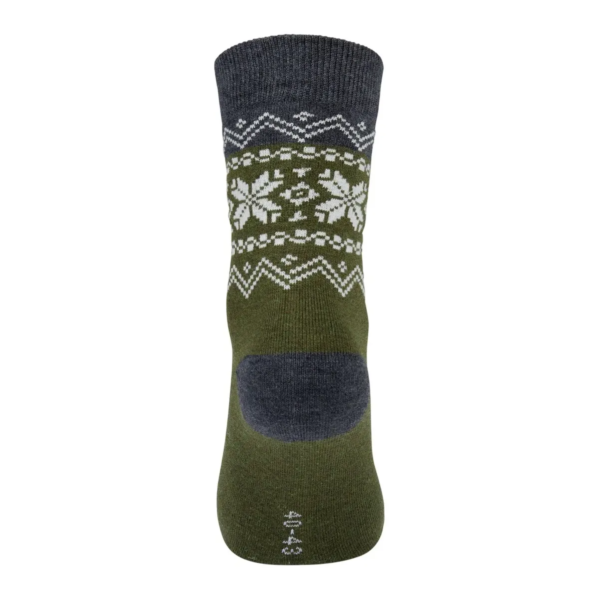 Gridarmor Heritage Merino Socks Green/Grey/White
