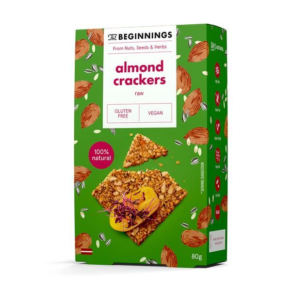 Crackers Amêndoas E Sementes Sg 80G