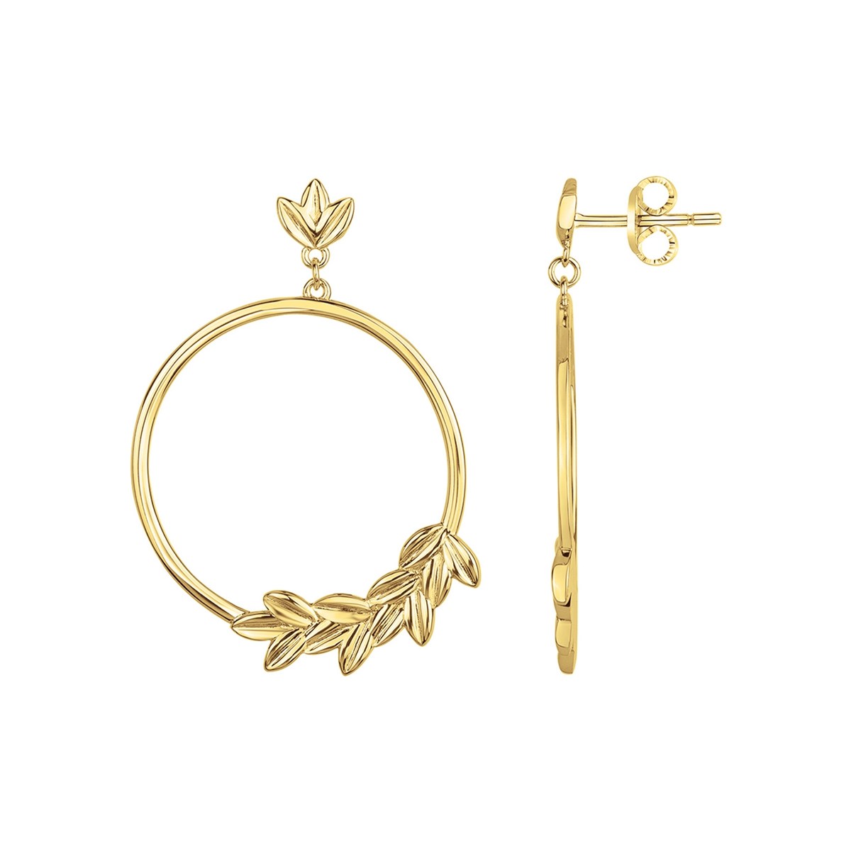 Boucles d'oreilles en Plaqué Or
