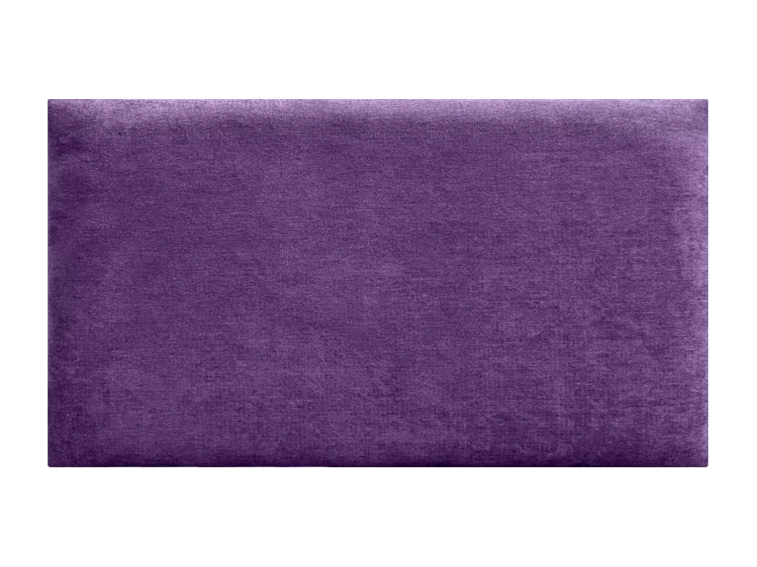 DHOME Lot de 6 Panneaux Rembourrés en Tissu Aqualine Autocollants pour Mur Acoustiques Absorbants Protection contre les Chocs (Lilas, 60x50cm, x6)