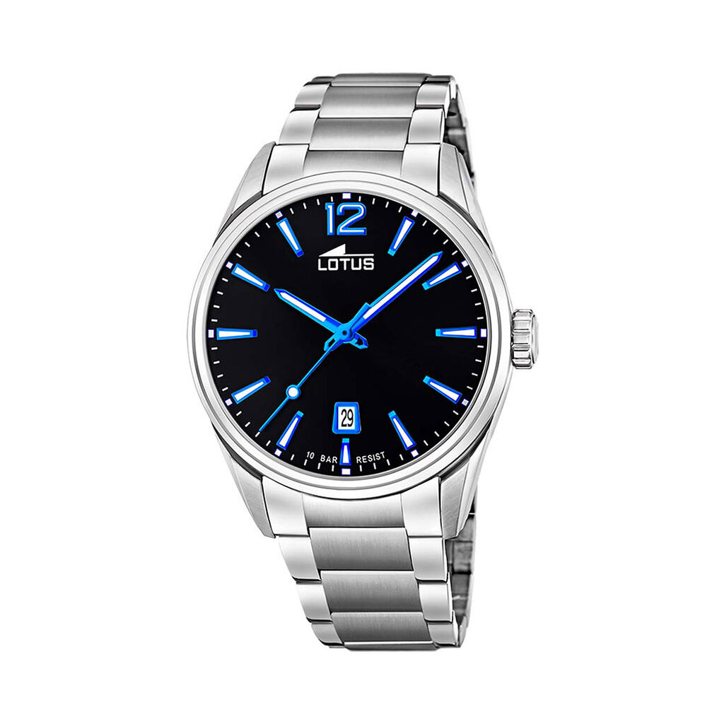 Montre Lotus Minimalist Noir