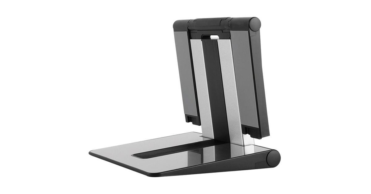 NeomountsNSLS200 opvouwbare laptop standaard  (Zwart/zilver)