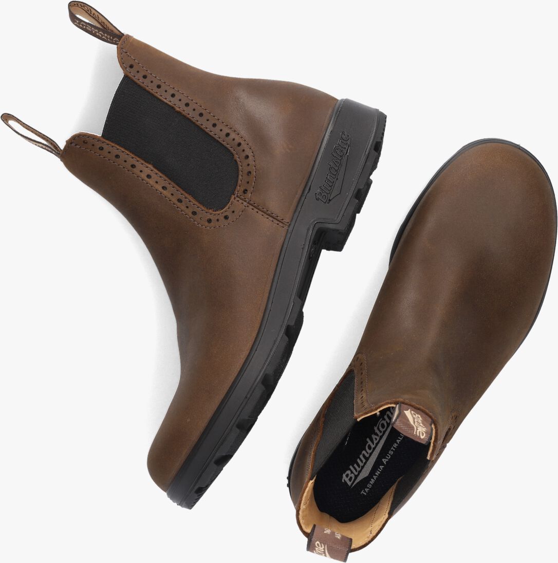 BLUNDSTONE bruine blundstone chelsea boots women's high top