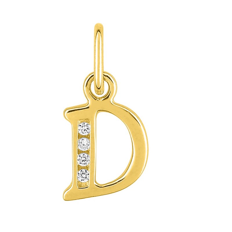 Pendentif enfant - Or 18 Carats - Diamant 0,032 Carats