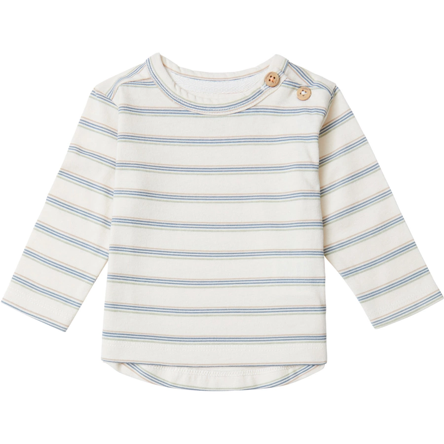 Noppies Langarmshirt Beckett Whitecap Gray