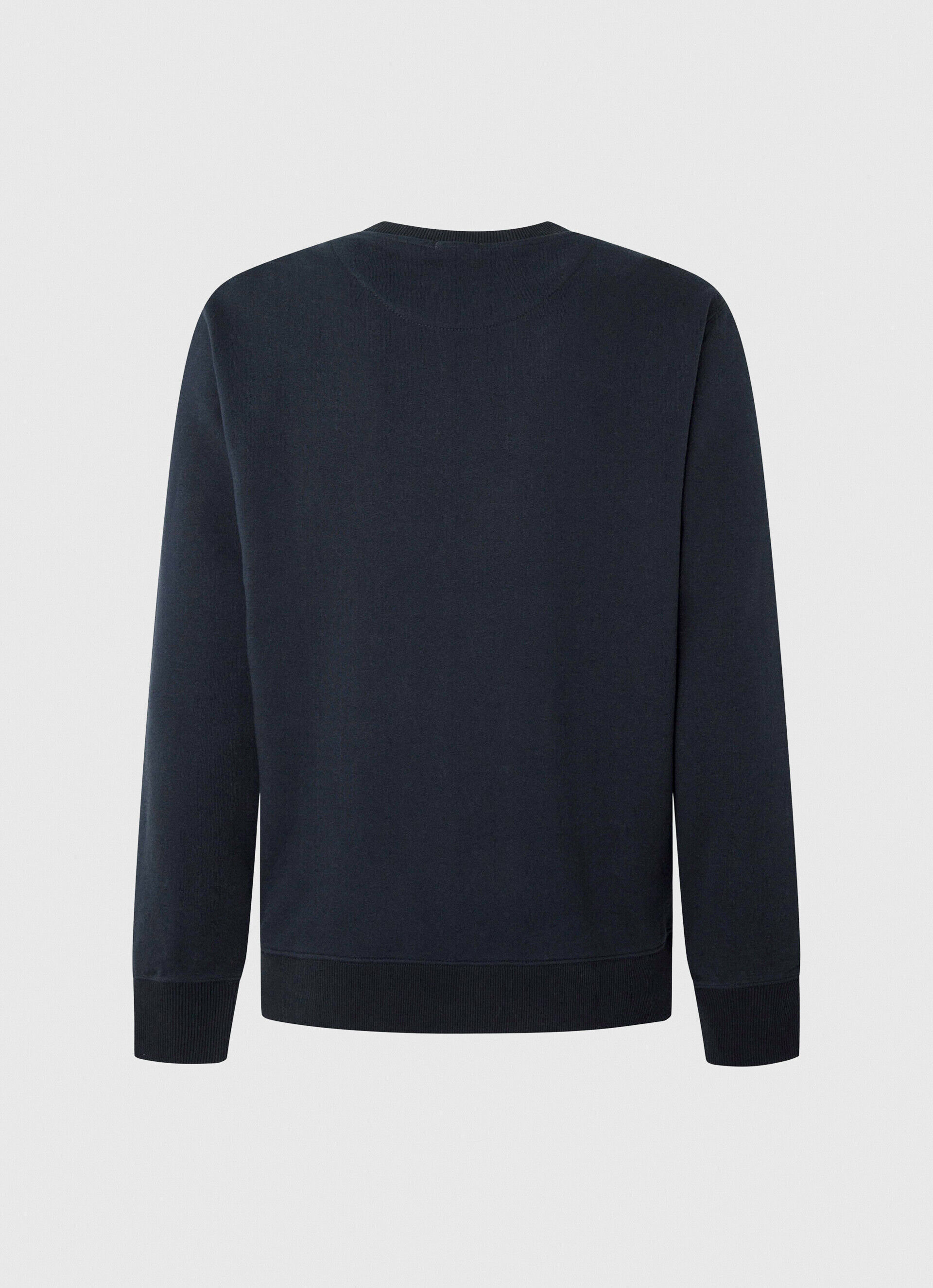 Moletom de algodão com logo estampado - azul dulwich