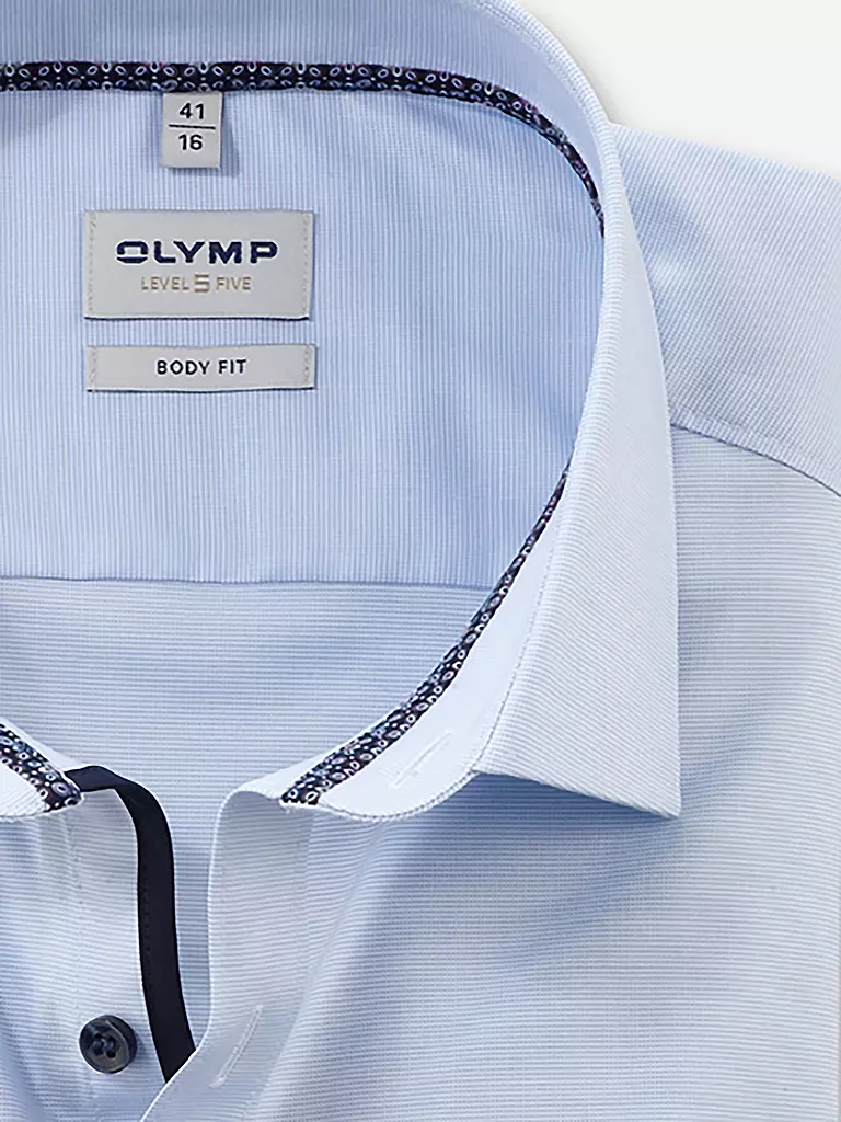 OLYMP LEVEL FIVE Hemd Slim Fit  hellblau