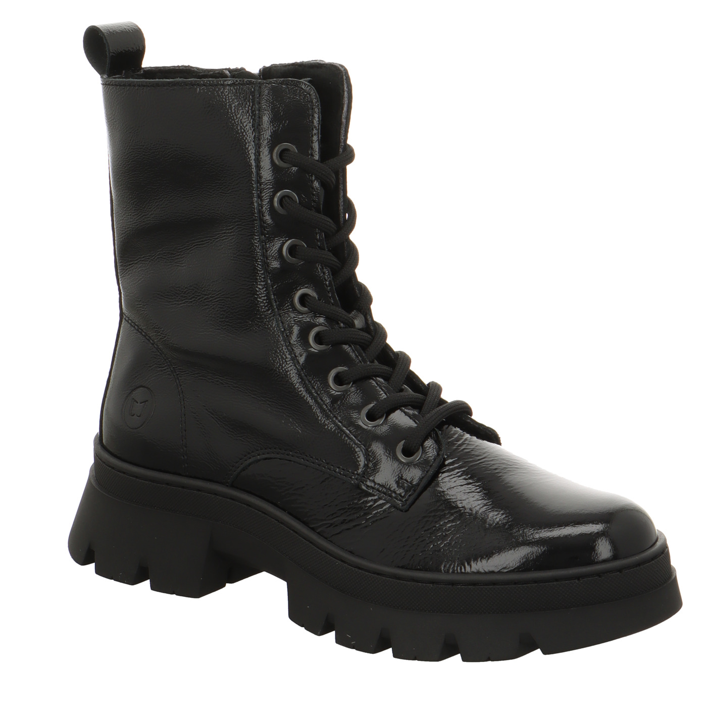 Schnürboots schwarz