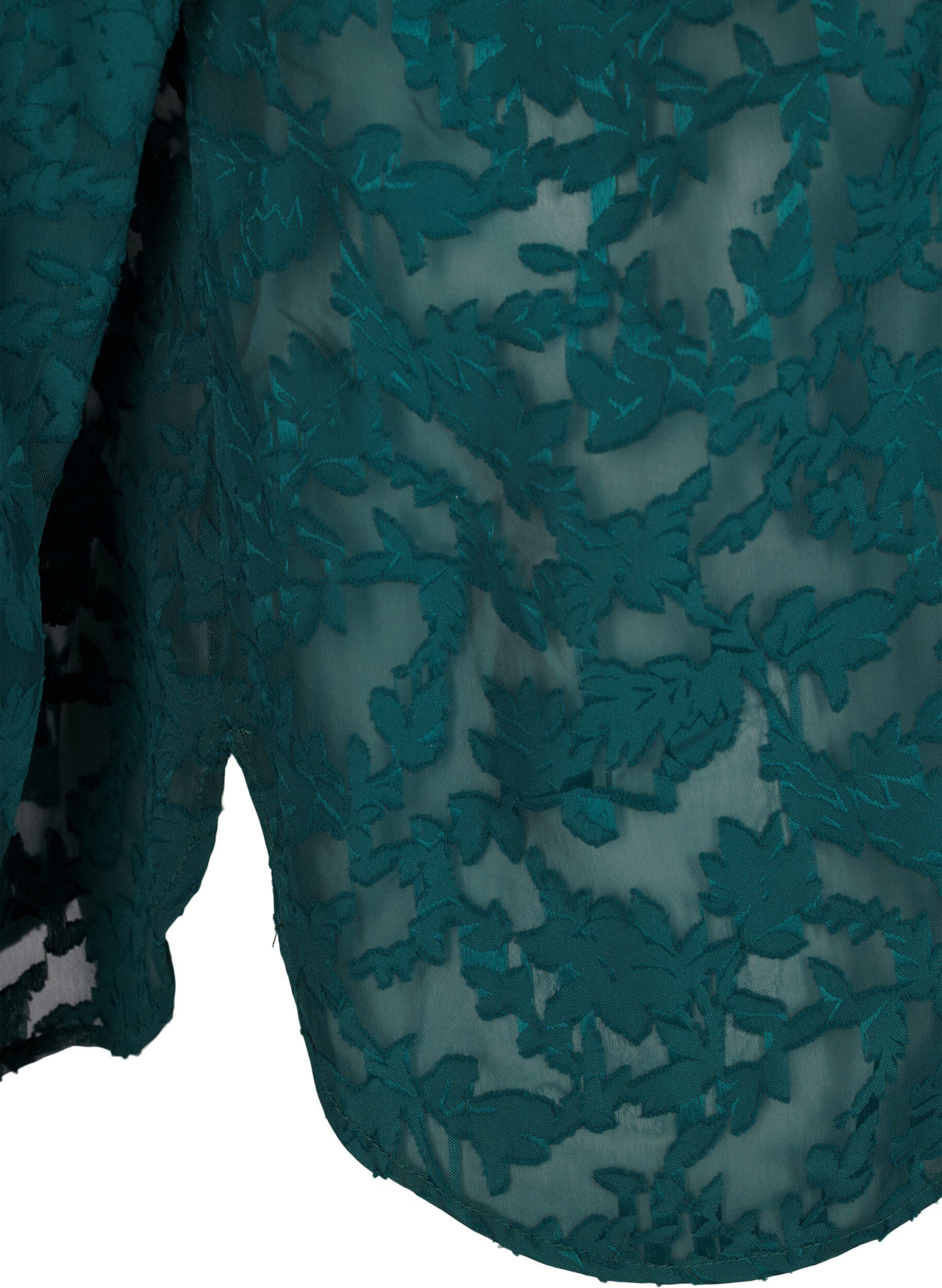 Jacquard skjorte med knapper