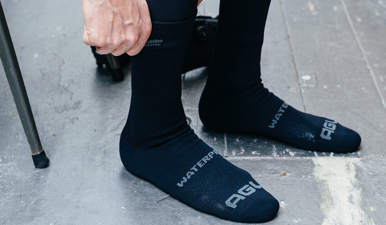 AGU Waterproof fietssokken - Black