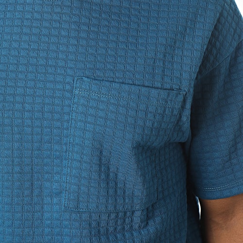 Tee Shirt Poche Bleu Marine