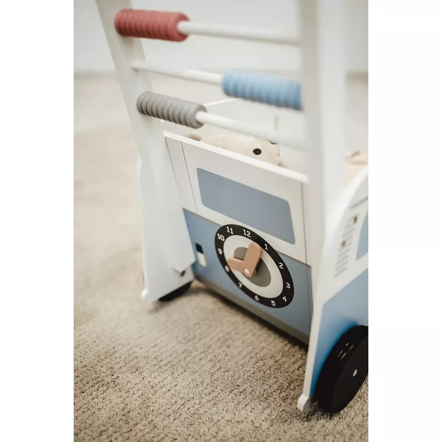 kindsgard Lauflernwagen turbus blau