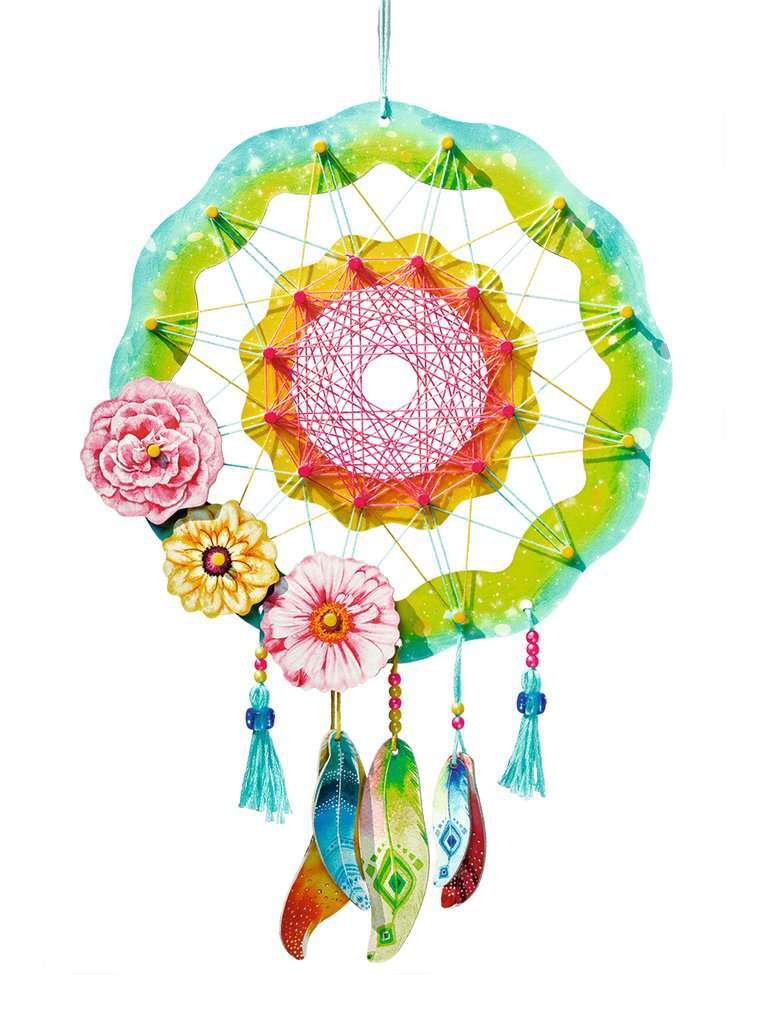 Ravensburger Spiel Bastelset DIY String Art Traumfänger