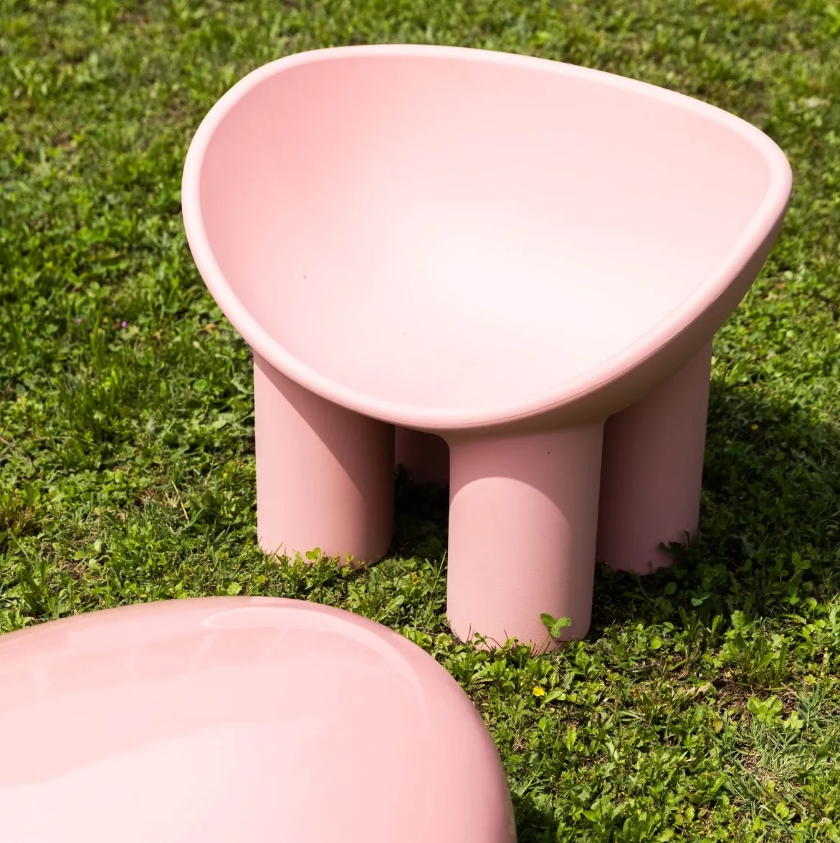 Fauteuil Roly Poly antraciet