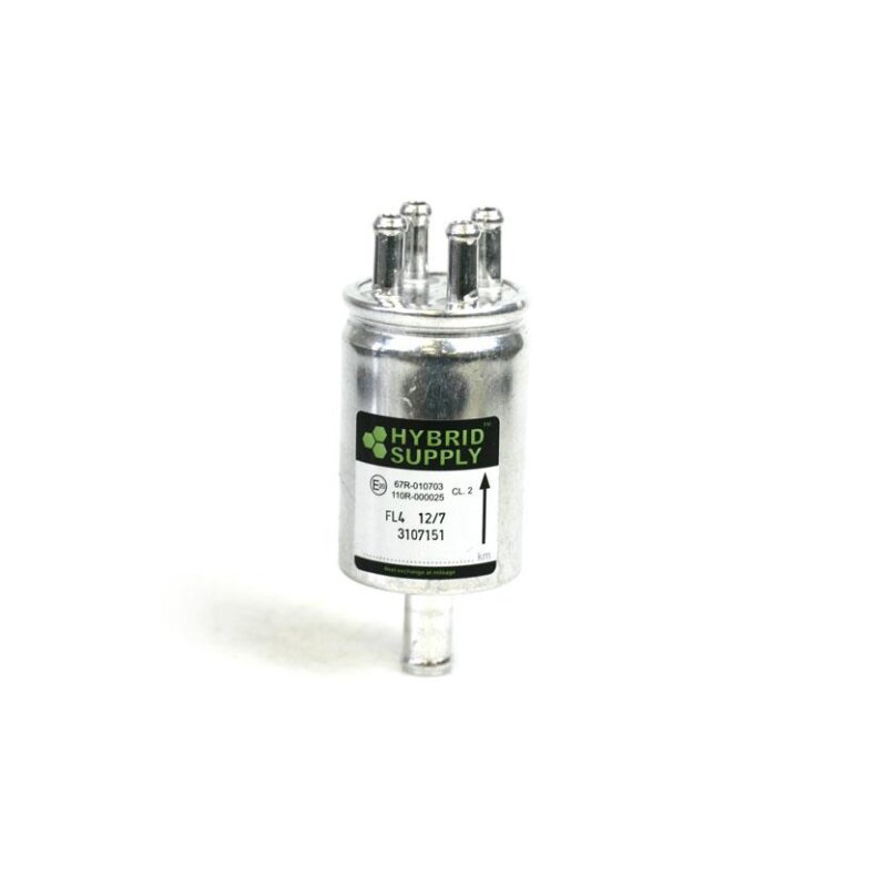Gasfilter HS4 für 4 Zylinder 12mm-4x7mm