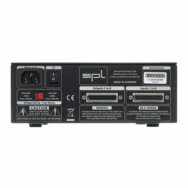 SPL Volume 8 black