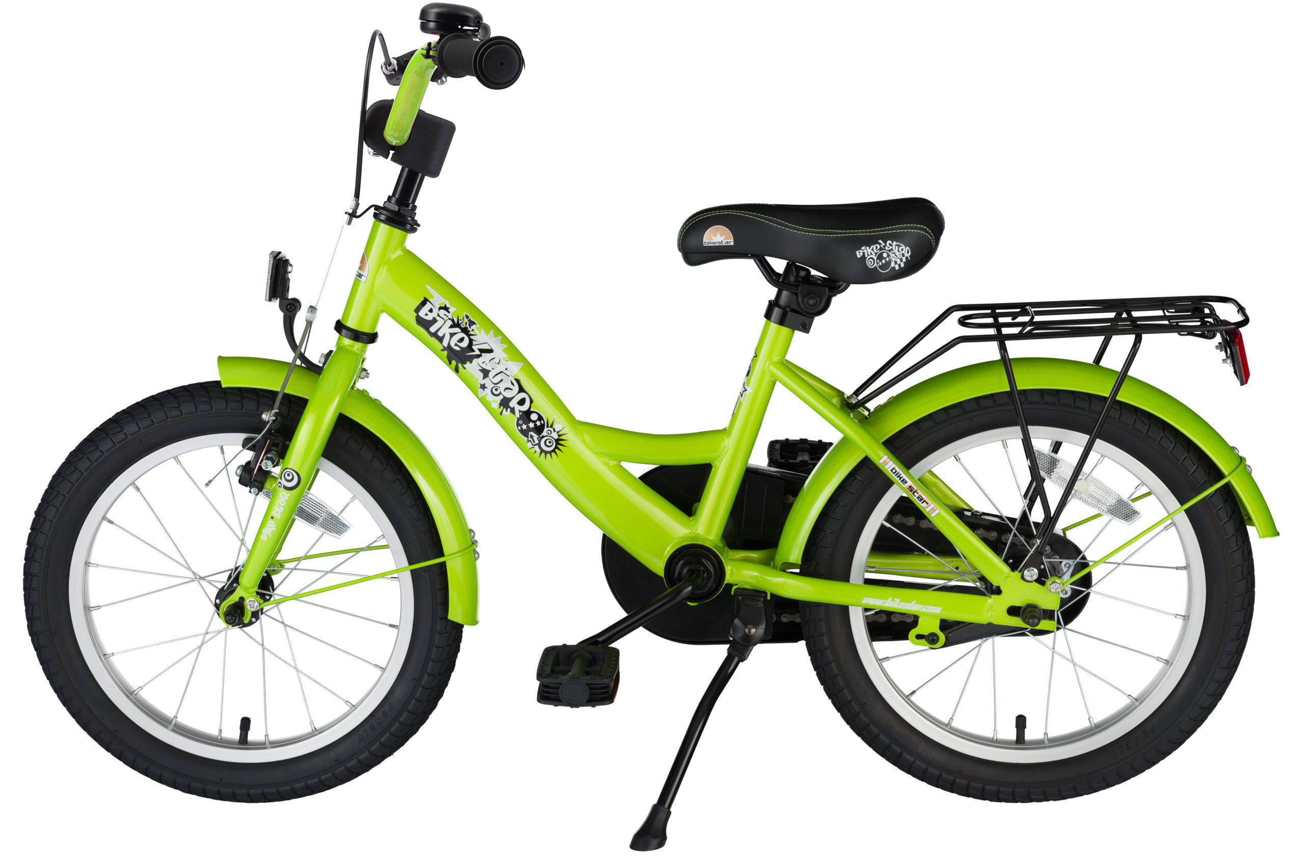 BikeStar Classic kinderfiets 16 inch groen