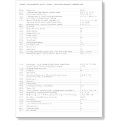 X47 Wochenkalender 2026, A5