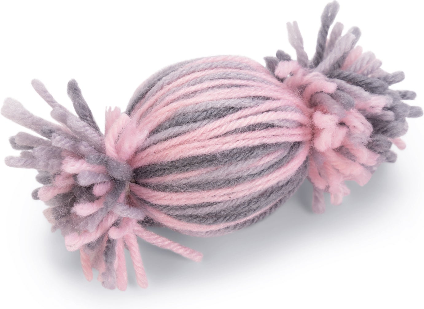 Beeztees kattenspeelgoed toffee Toffy roze/paars D 5 H 10 cm