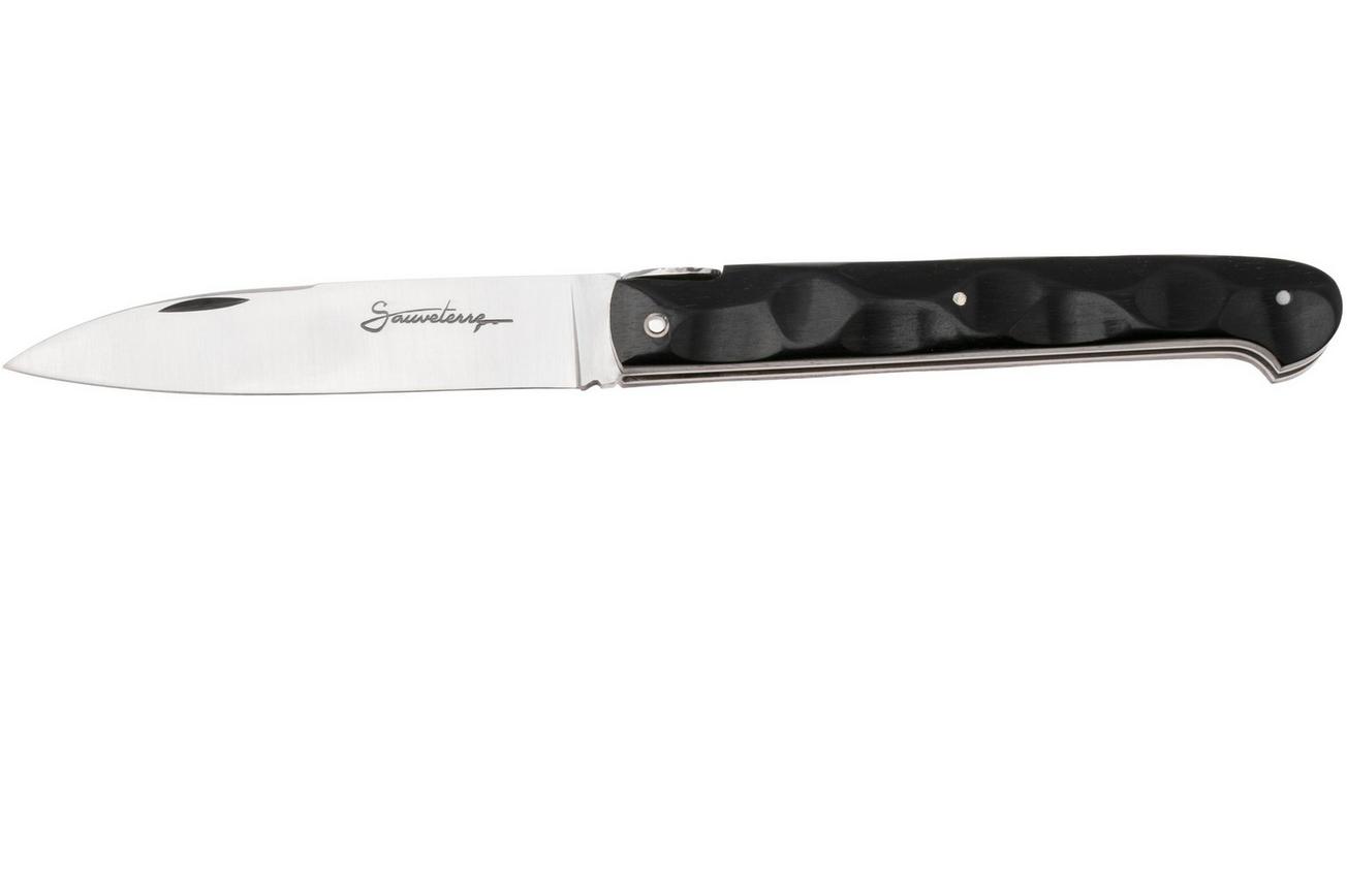Laguiole en Aubrac Sauveterre Ebony, zakmes, 11 cm
