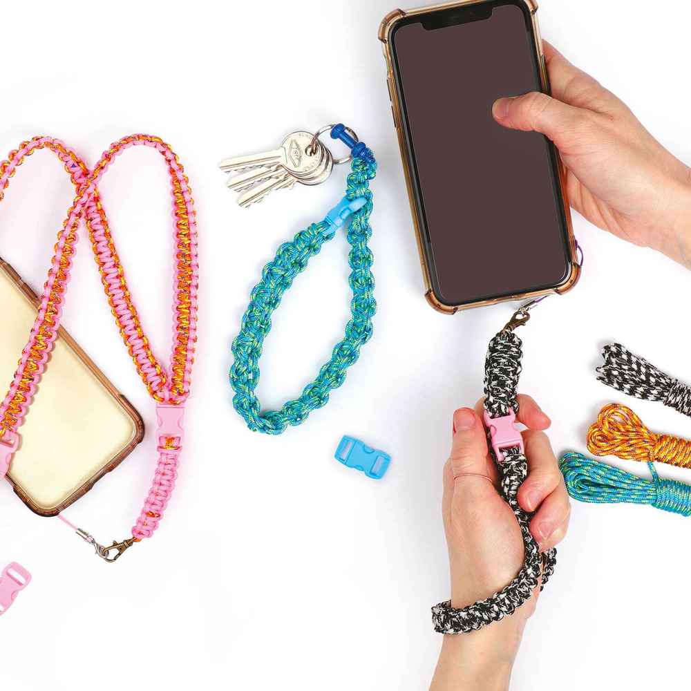 Faire ses cordons de téléphone coffret diy