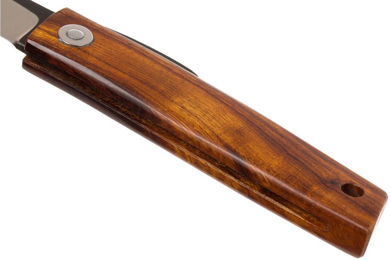 Ohta FK5 Higonokami-zakmes, desert ironwood