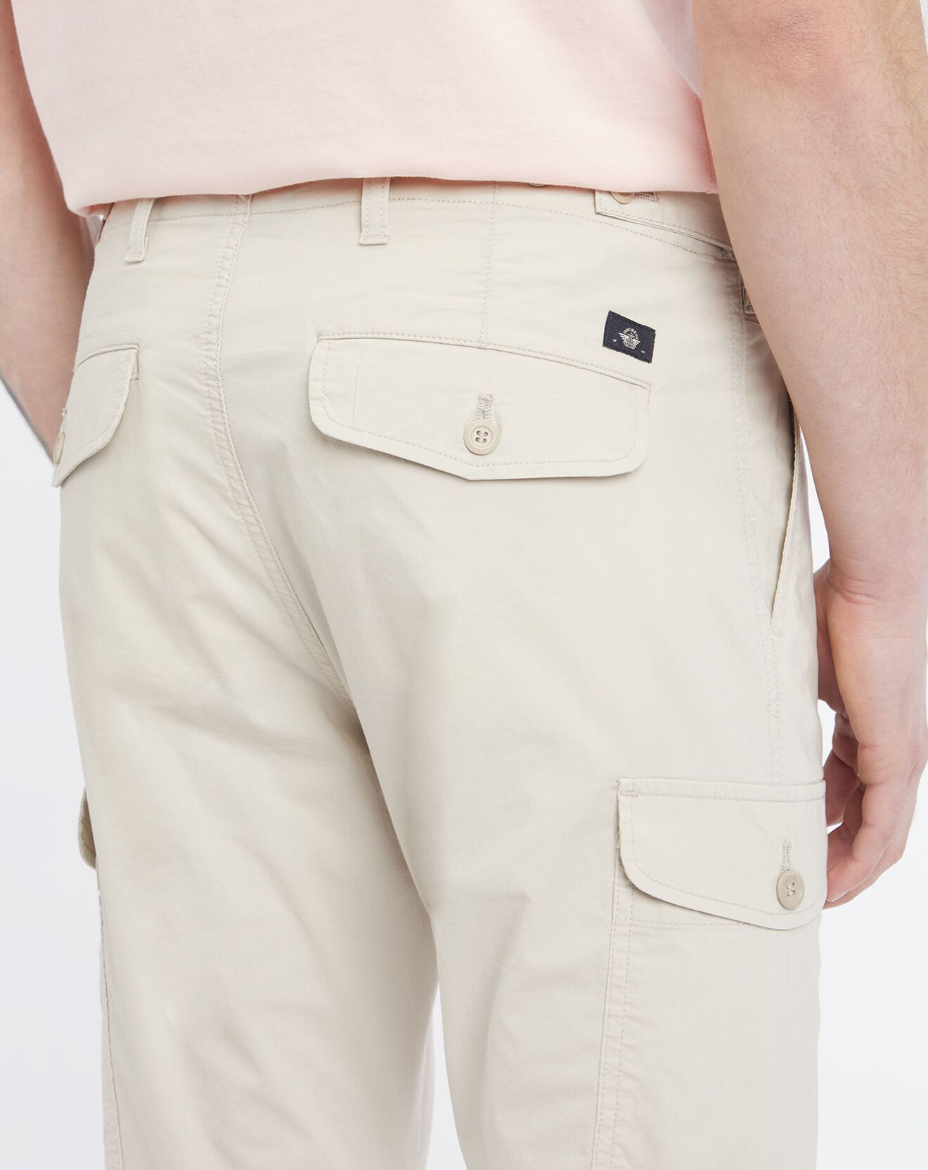 Dockers Pantalon cargo beige clair