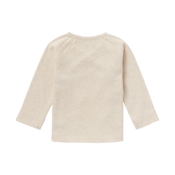 Noppies Rib Nanyuki Shirt Taupe Melange Mt. 44